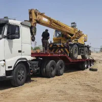 اجاره انواع جرثقیل  .تریلی .کمرشن و کمپرسی