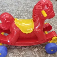 اسب الاکلنگی وچهارچرخ بسیار سالم وتمیز