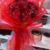 دسته گل رز