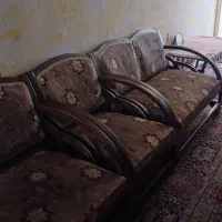 مبل ۷ نفره چوبی قیمت مناسب|مبلمان خانگی و میز عسلی|شیراز, ابیوردی|دیوار