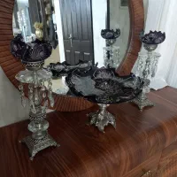 ست سه تیکه کریستال چک