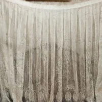 پرده خامه دوزی شده