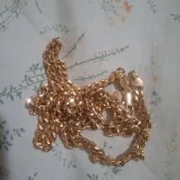 ست گردنبند و دستبند ژوپینگ طلایی