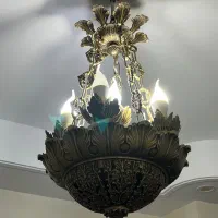 سه عدد لوستر المنیومی طرح برنج|لوستر و چراغ آویز|پاکدشت, پاکدشت (مامازند)|دیوار