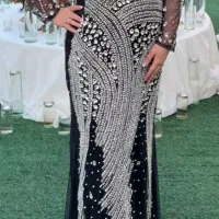 لباس مجلسی سنگدوزی