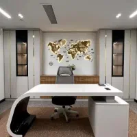 طراحی داخلی / طراحی کابینت / طراحی مغازه مطب دکتر