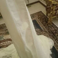 پرده حریر ۱۲متر|پرده، رانر، رومیزی|قم, زاویه|دیوار