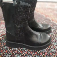 پوتین چرم اصل در حد نو|کیف، کفش، کمربند|تبریز, |دیوار