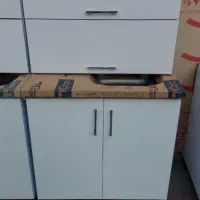 سینک کابینت گاز هود فلزی درب
