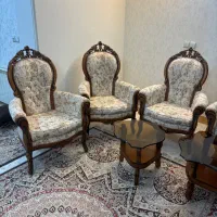 مبل استیل در حد نو|مبلمان خانگی و میز عسلی|قم, سالاریه|دیوار