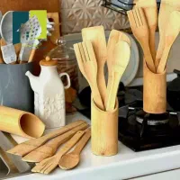 کفگیر ملاقه بامبو پرفروش