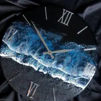 ساعت دیواری رزینی