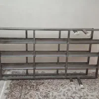 تخت خواب دونفره فرفورژه با تشک|تخت و سرویس خواب|کرج, باغستان|دیوار