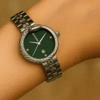 ساعت مچی زنانه دخترانه جاست کاوال استیل ژاپن