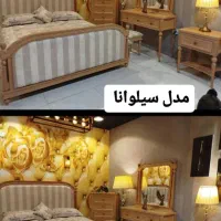 سرویس خواب مناسب میخوای بیا اینجا مدل لاریسا|تخت و سرویس خواب|گلپایگان, |دیوار