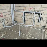 لوله کشی آب وفاضلاب وبرقکشی