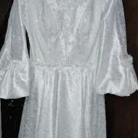 لباس نامزدی شیک با توربان