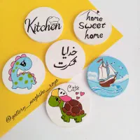 مگنت رو یخچالی سفالی