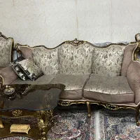 مبل نیمه استیل 9 نفره تمیز