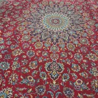 فرش۱۲ متری دست باف کاشان یا نجف ابادسالم|فرش|نطنز, |دیوار