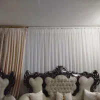 پرده حریر و دستک