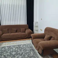 مبل ۷ نفره راحتی + کاناپه جلو تلوزیونی|مبلمان خانگی و میز عسلی|قائم‌شهر, |دیوار