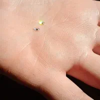 الماس سفید نچرال قدیمی گریدD