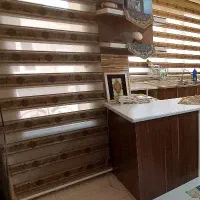 پرده زبرا|پرده، رانر، رومیزی|تهران, بهاران|دیوار