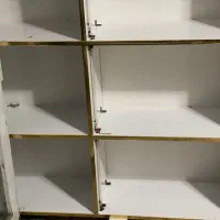 دکور و قفسه و ویترین شیشه ای