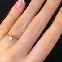 انگشتر زنانه قشنگ فروش بخاطر نیاز مالی