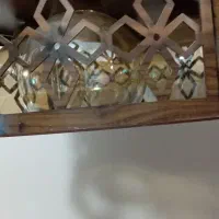 لوستر چوبی|لوستر و چراغ آویز|رباط‌کریم, نصیرشهر|دیوار