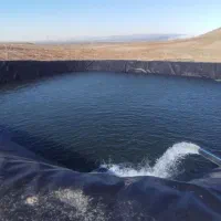 استخر کشاورزی با ورق پلیمری ژئوممبران