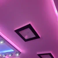 ۳۵ متر ریسه نور مخفی  رنگ بنفش|ریسه و چراغ تزئینی|خرم‌آباد, |دیوار