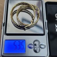 طلای ۱۸ عیار / گوشواره / بدون فاکتور