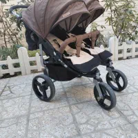 کالسکه ۲قلو . برند ایتالیایی. ۱سال استفاده شده|کالسکه و لوازم جانبی|اندیشه, اندیشه فاز ۱|دیوار