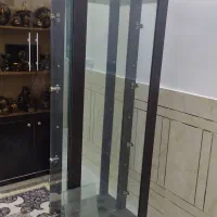 ویترین شیشه ای چوبی|بوفه، ویترین، کنسول|خمینی‌شهر, |دیوار