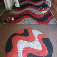 دو عدد قالی ۹ متری|فرش|مسجد سلیمان, |دیوار