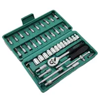 فروش اقساطی آچار بکس ۴۶ پارچه. بدون چک و ضامن