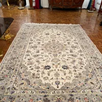 جفت فرش دستباف ۶متری کاشان گل ابریشم مناسب جهیزیه|فرش|تهران, پاسداران|دیوار