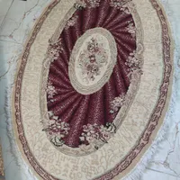 قالیچه بیضی 1.5 متری