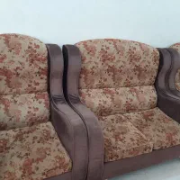 مبل راحتی ۷ نفره به همراه جلو مبلی|مبلمان خانگی و میز عسلی|آستانه اشرفیه, |دیوار