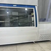 یخچال ایستاده ویترینی سالم وتمیز