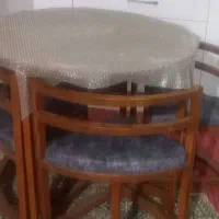 میز نهار خوری ۴ نفره قیمت عالی|میز و صندلی غذاخوری|گرمسار, |دیوار