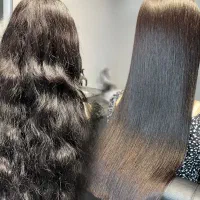 کراتین حرفه ای مو با نتیجه طبیعی و درخشان