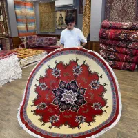 فرش گرد قطر ۲ اردبیل طرح هریس|فرش|تهران, آسمان|دیوار