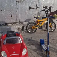 دوچرخه و اسکوتر و ماشین شارژی فروشی