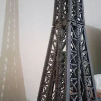 لگو برج ایفل ساخته شده|کلکسیون و سرگرمی|آفتاب, |دیوار