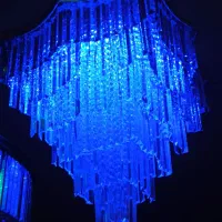 لوستر کریستالی سایز ۷۰ مربع