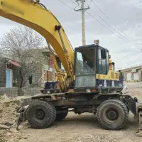 بیل کوماتسو لاستیکی 200|خودرو سنگین|ارژن, |دیوار