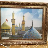تابلو گنبد و بارگاه امام حسین